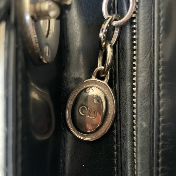 Christian Dior Medium Lady Bag w/ Strap & dust bag - Picture 11 of 15